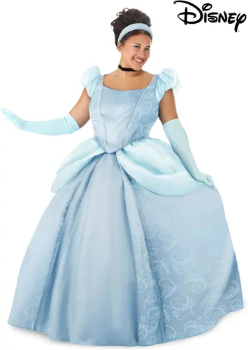 Vista 2 de Disfraz de Cenicienta de Disney de talla grande para mujer