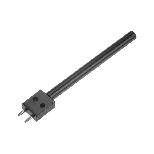 Vista 15 de uxcell Herramienta de punzón de punta de cuero de 2 puntas, 0.157 in, fila, agujero redondo, cincel de costura para artesanía de cuero