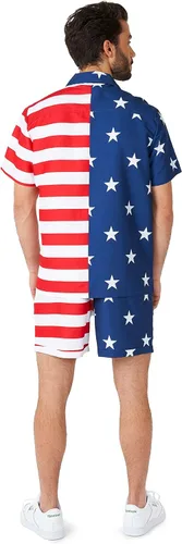 Vista 12 de Opposuits Traje de baño combinado de verano - Conjunto de dos piezas a juego para hombre - Ropa de natación de playa