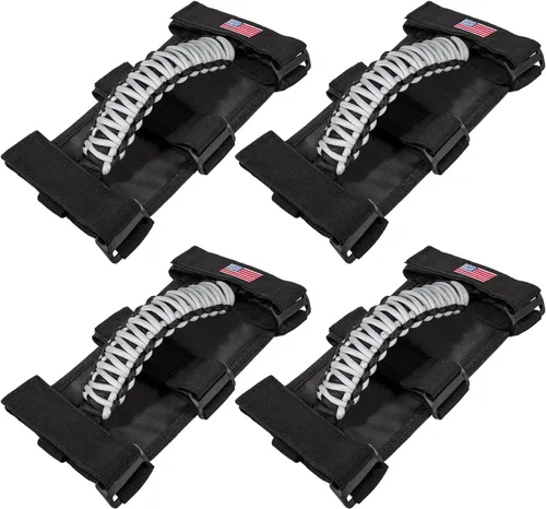 Vista 20 de Asas de agarre para Jeep Wrangler JK JKU JL JLU TJ YJ Sports Sahara Freedom Rubicon Unlimited Gladiator JT 1955-2023 UTV ATV Accesorios Premium 550