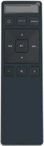 Vista 2 de XRS5312-F Reemplazo de control remoto apto para barra de sonido Vizio Barra de sonido Altavoz Sistema de cine en casa SB3630-E6 SB36512-F6 SB3651-E6