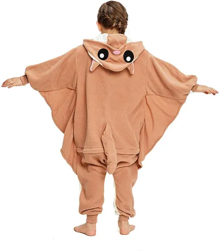 Vista 5 de Pijama tipo mameluco para niñas y niños, unisex, de anime y de una pieza, para Halloween, Navidad, fiesta de disfraces y Cosplay, talla 4T
