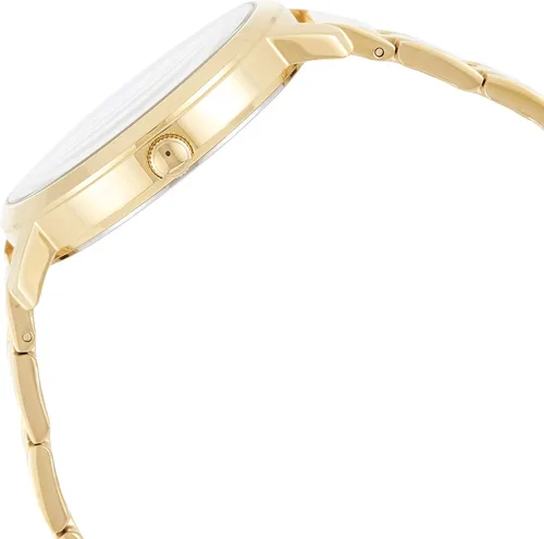 Vista 5 de Guess Montauk W0933L2 - Reloj de acero inoxidable con esfera dorada Oro L Movimiento de cuarzo