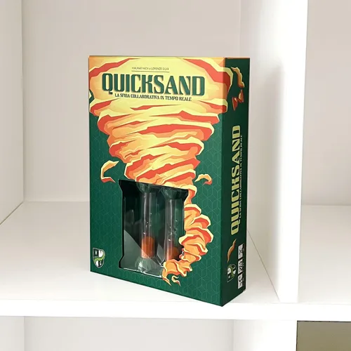 Vista 2 de Quicksand - Juego de mesa cooperativo en tiempo real, gestión del tiempo, desactiva las trampas para mantener el temporizador de arena, a partir