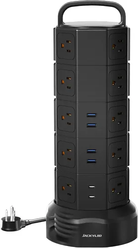 Vista 9 de JACKYLED Protector contra sobretensiones de torre de regleta