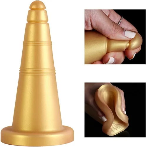 Vista 4 de FST Enchufe anal de silicona líquida súper suave, diseño exterior, juguete para adultos, masaje vaginal, estimulación de próstata, doble uso, tapón
