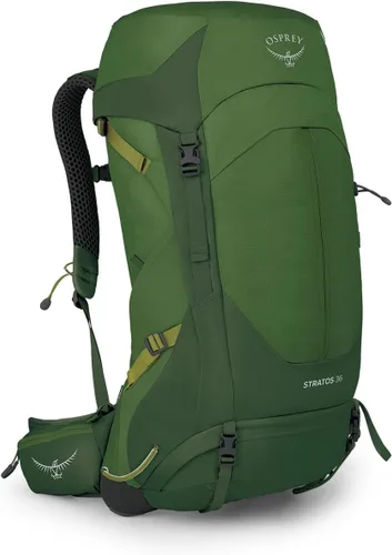 Vista 12 de Osprey Stratos 24L Mochila de senderismo para hombre, azul cetáceo