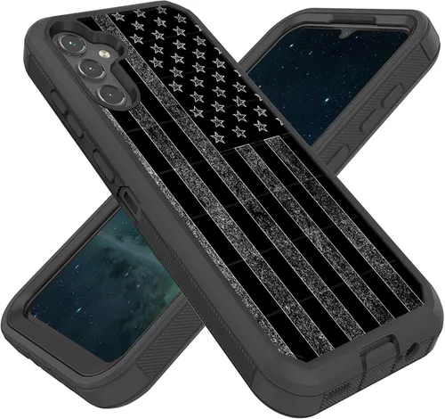 Vista 40 de Diseñada para Galaxy A17 5G de 6.7 pulgadas, resistente, resistente y duradera, a prueba de golpes, híbrida de doble capa, funda protectora de doble