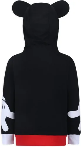 Vista 7 de Disney Mickey Mouse Sudadera con Cremallera y Orejas para Bebés y Niños Pequeños