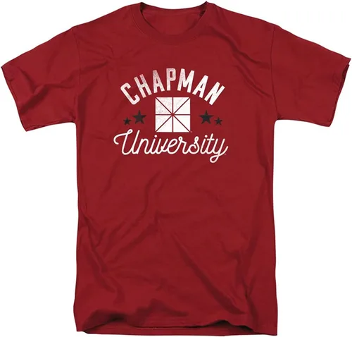 Vista 44 de Collegiate Distressed Mascot Unisex Adult T Shirt Collection 3 Universidad de Adelphi