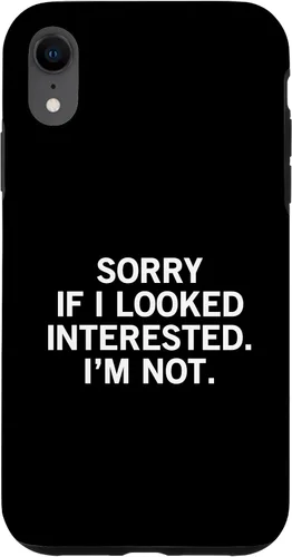 Vista 25 de Sorry If I Looked Interested I'm Not Funda para iPhone 17