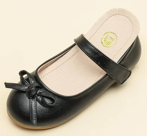 Vista 3 de kkdom Zapatos de vestir para niña, zapatos planos de ballet Mary Jane, zapatos escolares para niños pequeñosniños grandes