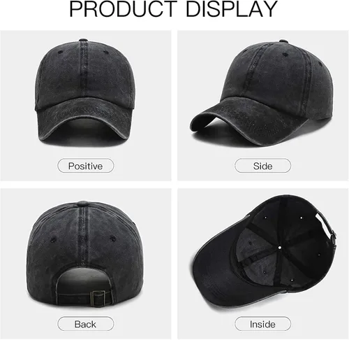 Vista 5 de kaixinguo Capitán - Gorra de béisbol con cita náutica unisex ajustable de algodón para hombres y mujeres color gris