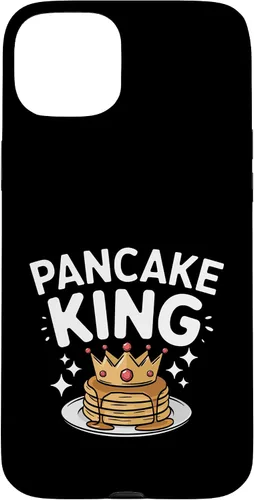Vista 9 de iPhone 16 Pancake King Hotcake Lover Maker Baker Foodies Men Dad Boys Case