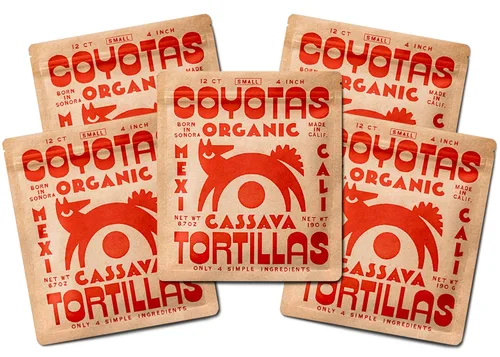 Vista 10 de Coyotas - Tortillas de yuca - Pequeñas 4 pulgadas, 12 unidades (3 paquetes)