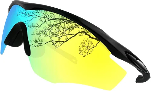 Vista 3 de Dynamix - Lentes polarizadas de repuesto para gafas de sol Oakley M2 múltiples opciones