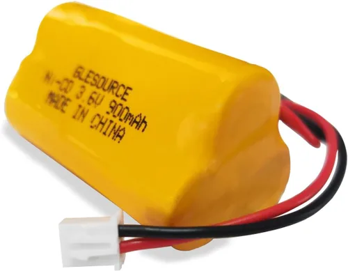 Vista 3 de Batería de emergencia de señal de salida Ni-Cd de 3.6V 900mAh, repuesto para Exitronix 10010037, Max Power B2-0031 MH468886, Unitech LEDR-1 6200RP