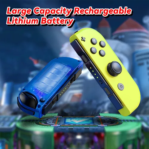 Vista 3 de usergaing Controller for Nintendo Switch,Replacement for Switch Joypad Support Turbo FunctionDual VibrationWake-up6-Axis Motion Control