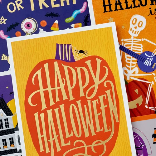 Vista 7 de Hallmark Surtido de tarjetas de Halloween, Boo to You (36 tarjetas con sobres)