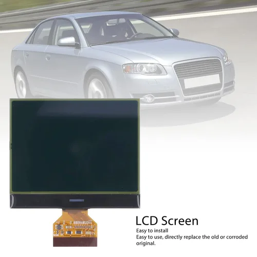 Vista 3 de Velocímetro Pantalla LCD FPC Conexión Tablero Pantalla Reemplazo para B6 B7 2002 a 2008
