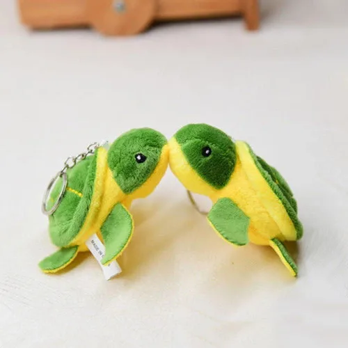 Vista 5 de Llavero de tortuga verde, mini tortuga marina, tortuga, lindo llavero para decoración de fiesta de cumpleaños, bolsa de regalo, accesorios, llavero