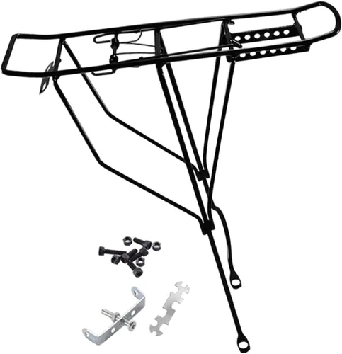 Vista 7 de Portabicicletas para niños, acero, accesorios fáciles de instalar, reemplazo directo, portaequipajes resistente, portaequipajes
