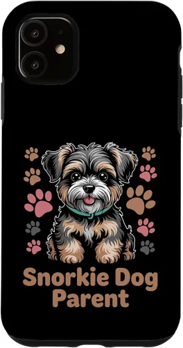Vista 8 de Snorkie Dog Parent Cute Pet Owner Schnauzer Yorkie Mix Case for iPhone 17