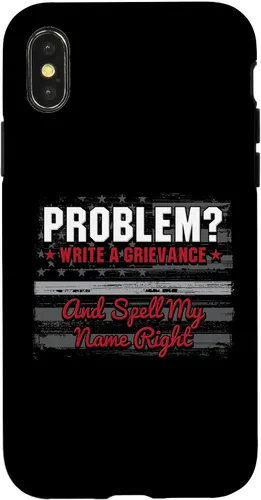 Vista 5 de Write A Grievance and Spell My Name Case for iPhone 17