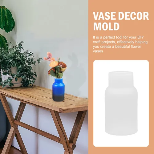Vista 6 de Florero de epoxi para fundición, ideal para decoración de mesa, proyectos de manualidades en el hogar