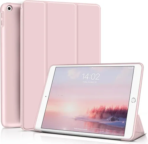 Vista 9 de Aoub Funda para iPad de 9ª generación 2021 de 10.2 pulgadas, iPad de 8ª/7ª generación 2020/2019, sin soporte para lápices, funda trasera de TPU