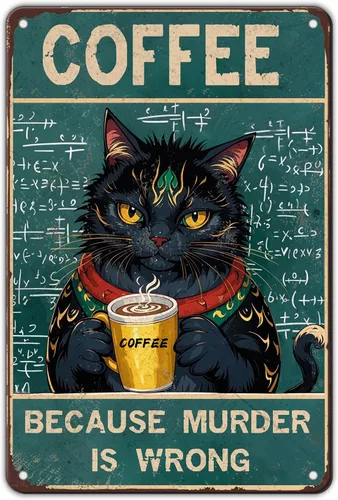 Vista 23 de KIYOYO Basset Hound Dog - Cartel de metal vintage de hound con texto en inglés "Before Coffee After Coffee" (Antes del café después del café)
