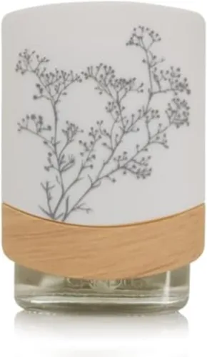Vista 7 de Yankee Candle Difusor ScentPlug de girasoles, ramo de girasol iluminado, función de luz LED, diseño de tarro Mason