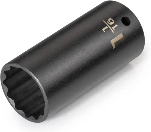 Vista 40 de TEKTON Encastre de 1/2 pulgada x 1 pulgada de profundidad 12 puntos de impacto SID23225