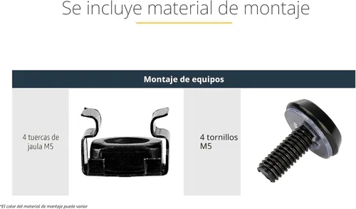 Vista 6 de StarTech Estante para rack de servidores de 2U - Bandeja voladiza universal ventilada para montaje en rack y gabinete de equipo de red de 19