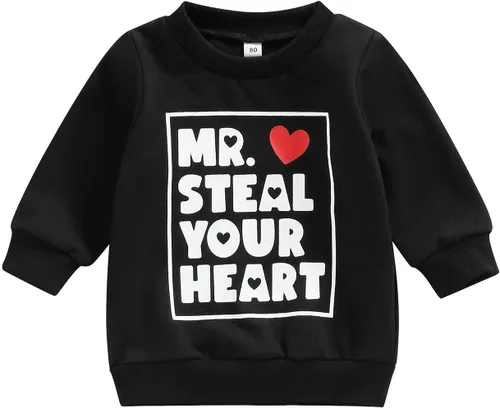 Vista 87 de YINGISFITM Sudadera de manga larga con cuello redondo para bebé, niña, niño, Navidad, suéter de manga larga, ropa de otoño
