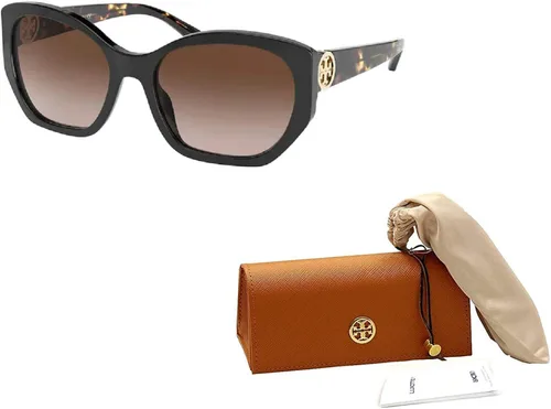 Vista 3 de Tory Burch TY7141 Rectangle Sunglasses for Women + BUNDLE with Designer iWear Eyewear Care Kit