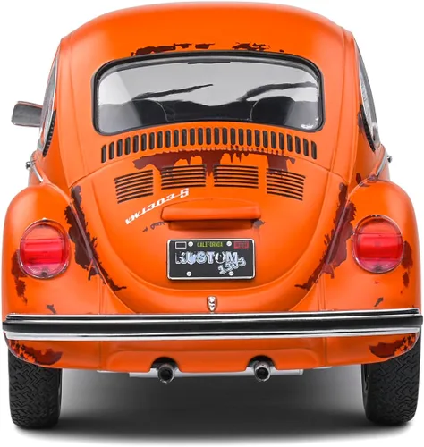 Vista 4 de MODELLINO en Scala COMPATIBILE CON VW Beetle 1303 N.8 Jaeger Tribute 1974 Naranja 1:18 SOLIDO SL1800518