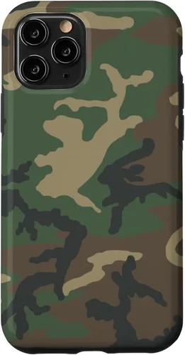 Vista 29 de Funda M81 Woodland Camouflage para iPhone 17