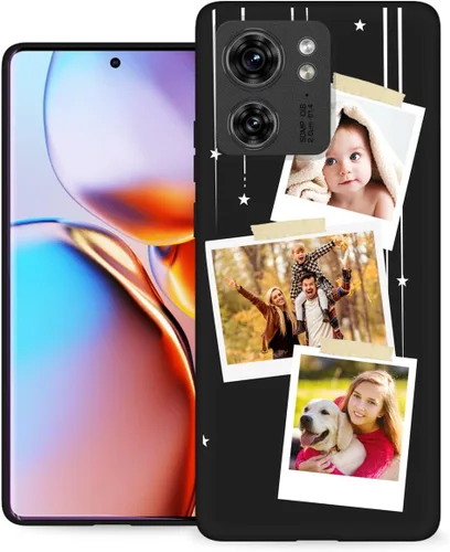 Vista 12 de Funda personalizada para Motorola Edge 2021 con nombre de texto y foto, diseño personalizado Edge2021 para teléfono móvil/smartphone/teléfono móvil