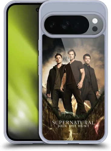 Vista 71 de Head Case Designs Supernatural Sam, Dean & Castiel Key Art - Funda de gel con licencia oficial [protección de grado militar] compatible con Google