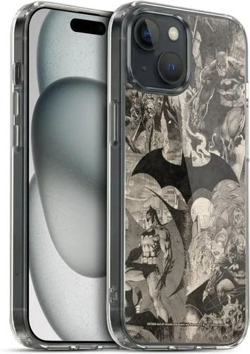 Vista 177 de Head Case Designs Funda de gel Hush con licencia oficial de Batman DC Comics #608 (protección de grado militar) compatible con Apple iPhone 7