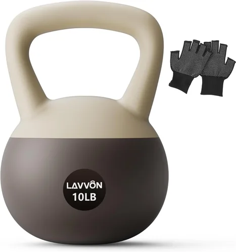 Vista 17 de Soft Kettlebell - Cushioned Impact-Resistant Base and Anti-Slip, Kettle bell Anti-Slip Grip Weight for Home Workouts, Safe Strength Training