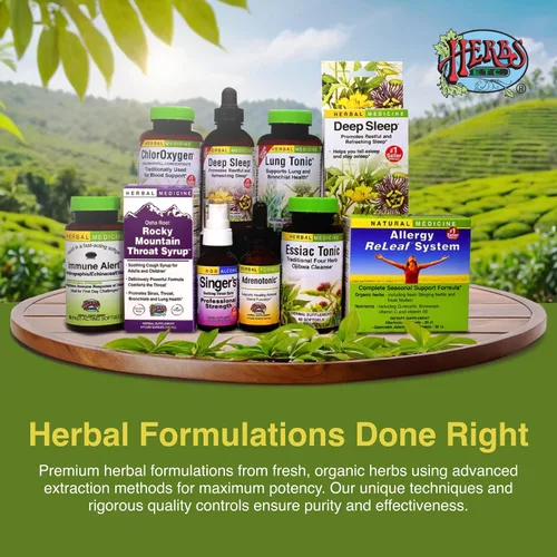 Vista 8 de Herbs Etc. Essiac Tonic Classic - Extracto líquido – Fórmula de hierbas Ojibwa para una limpieza de todo el cuerpo – Apoya las vías