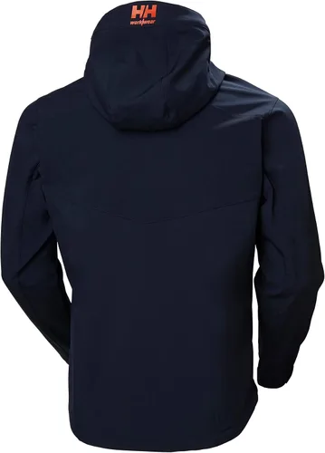 Vista 2 de Helly Hansen Ropa de trabajo Chelsea Evolution con capucha Softshell para hombre