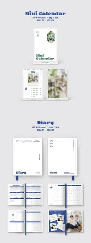 Vista 4 de JYP Ent. STRAY KIDS - SALUDOS DE LA TEMPORADA 2022 [Habitación, compañeros]+Beneficio de preventa+Juego de tarjetas fotográficas adicionales