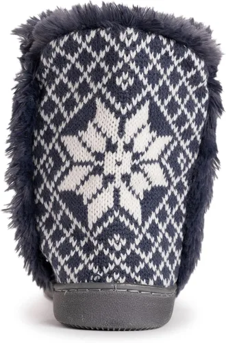 Vista 3 de MUK LUKS Pantuflas Cheyenne para mujer