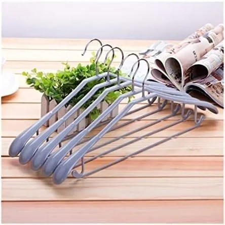Vista 9 de Perchero organizador de ropa, perchas de ropa / perchas para abrigos, 10 perchas de metal antideslizante sin costuras para el hogar para colgar ropa