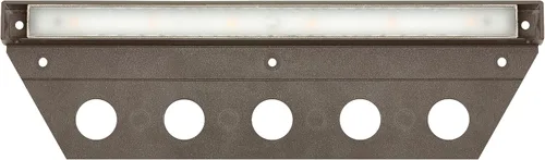 Vista 10 de Hinkley Landscape Lighting Nuvi 15446TT-10 - Juego de 10 luces medianas para paisaje, aleación de vinilo, carcasa de perfil bajo, soporte de Titanio