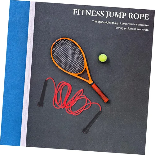 Vista 8 de BESPORTBLE 7pcs Adjustable PVC Skipping Rope with Anti-slip Handles for Boxing Fitness Speed Jumping Weight Loss Training Outdoor Exercise Equipment