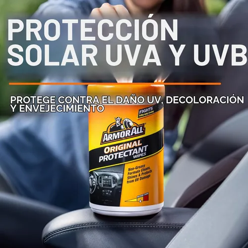 Vista 4 de Armor All Toallitas protectoras originales para el interior del automóvil